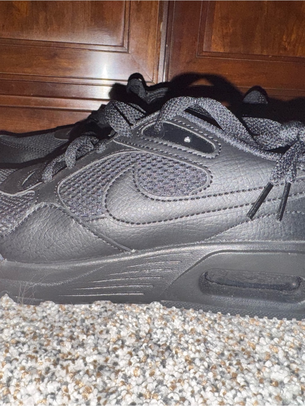 Nike Men's Black Athletic Sneakers